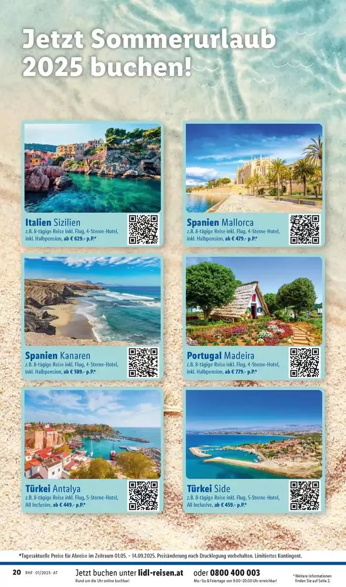 Aktuelle Reiseprospekte Hauptprospekt Jänner von 30. Dezember bis 31. Jänner 2025 - Flugblätt seite  20