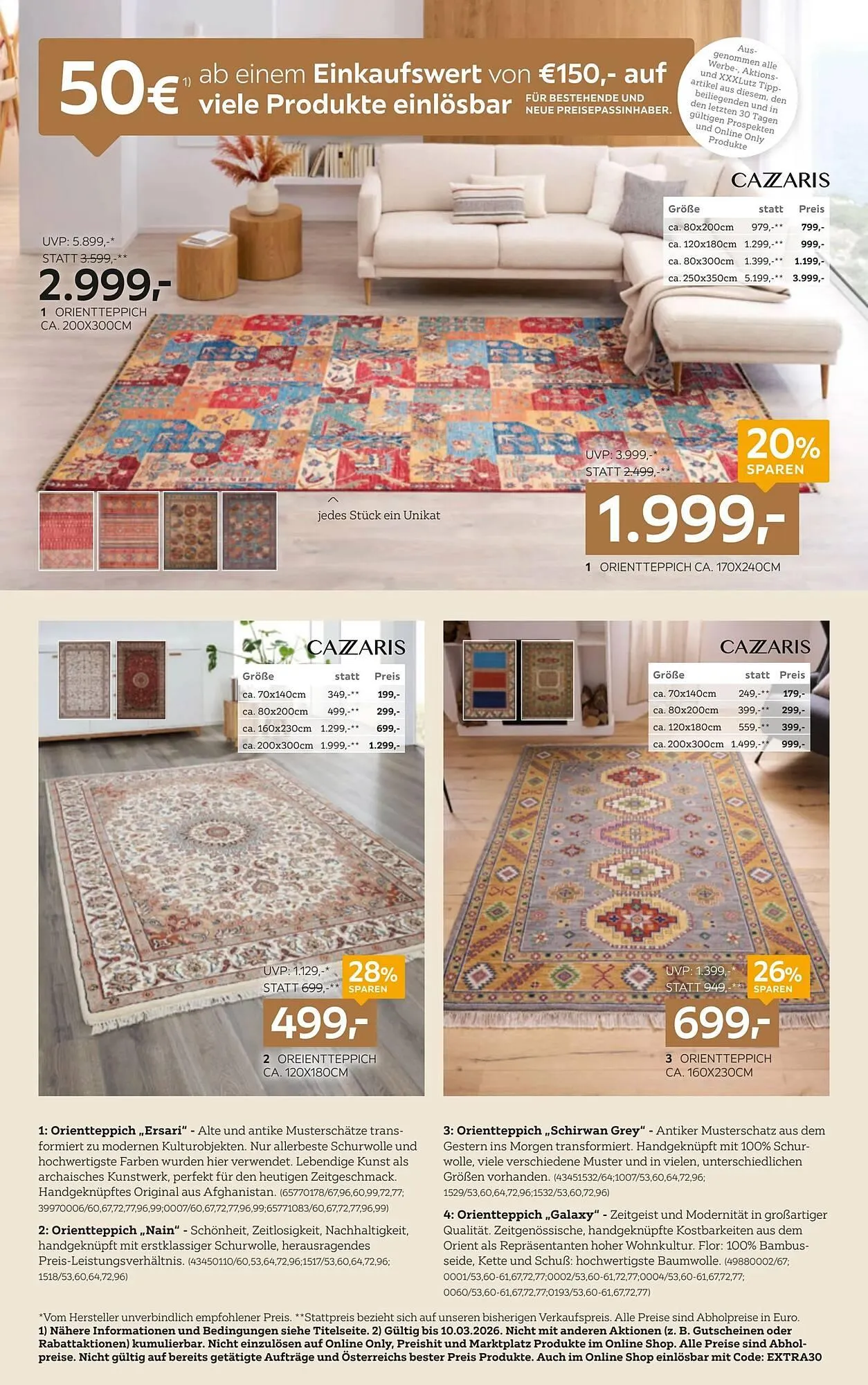 XXXLutz Prospekt von 24. Februar bis 10. März 2026 - Flugblätt seite  2