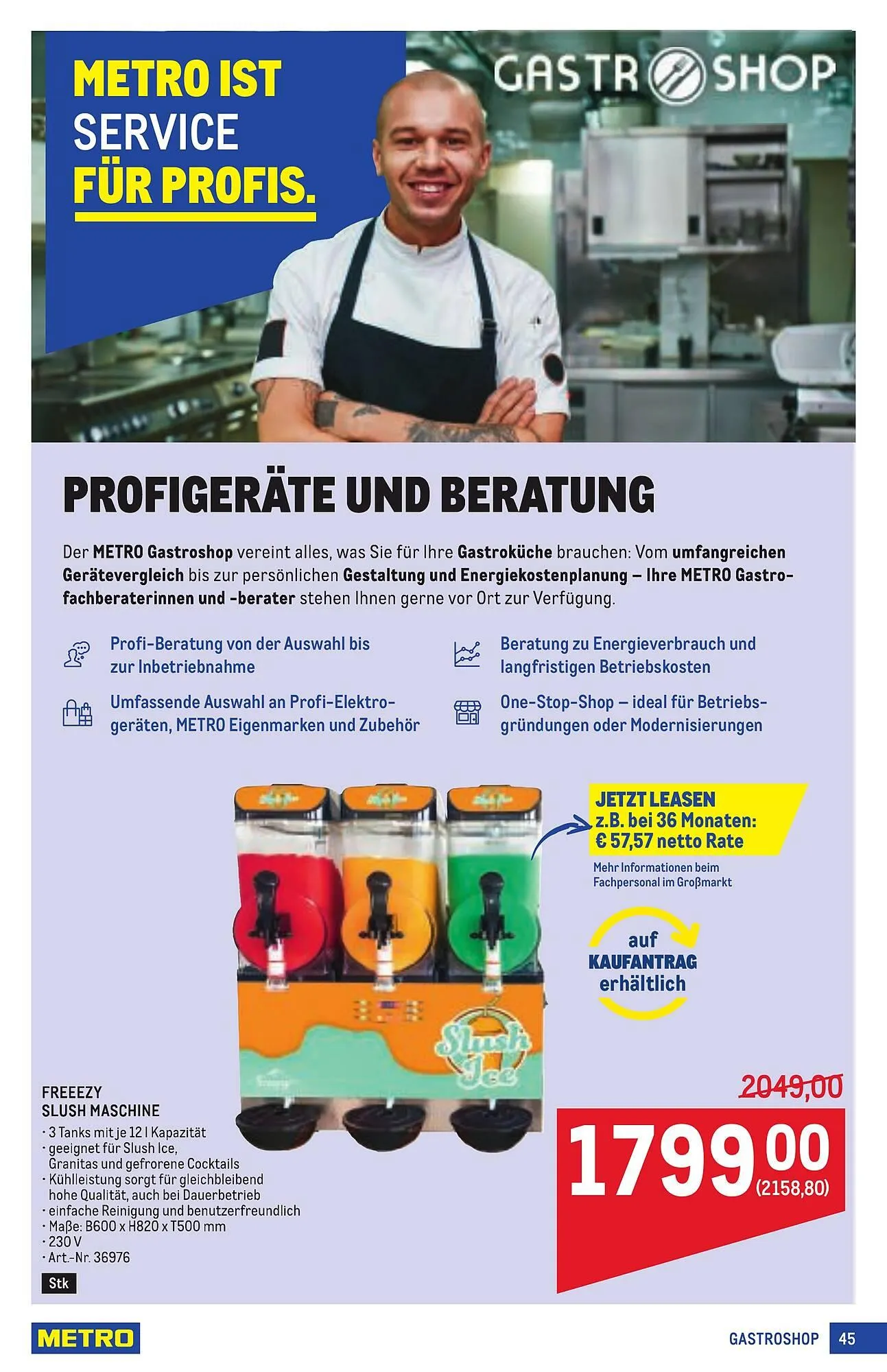 Metro Flugblatt von 16. April bis 29. April 2026 - Flugblätt seite 45