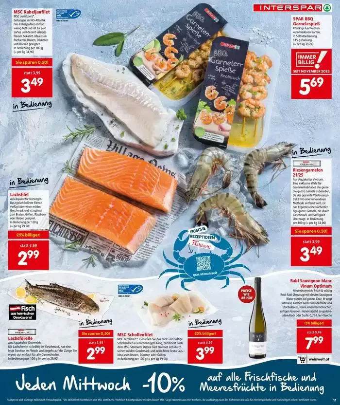 Aktuelle Deals und Angebote von 23. Jänner bis 6. Februar 2025 - Flugblätt seite 11