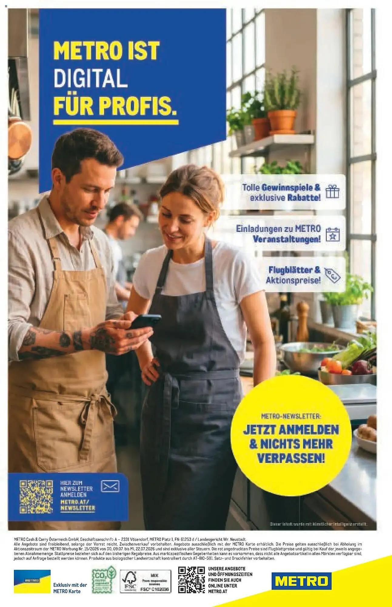 Metro Flugblatt von 9. Juli bis 22. Juli 2026 - Flugblätt seite 32