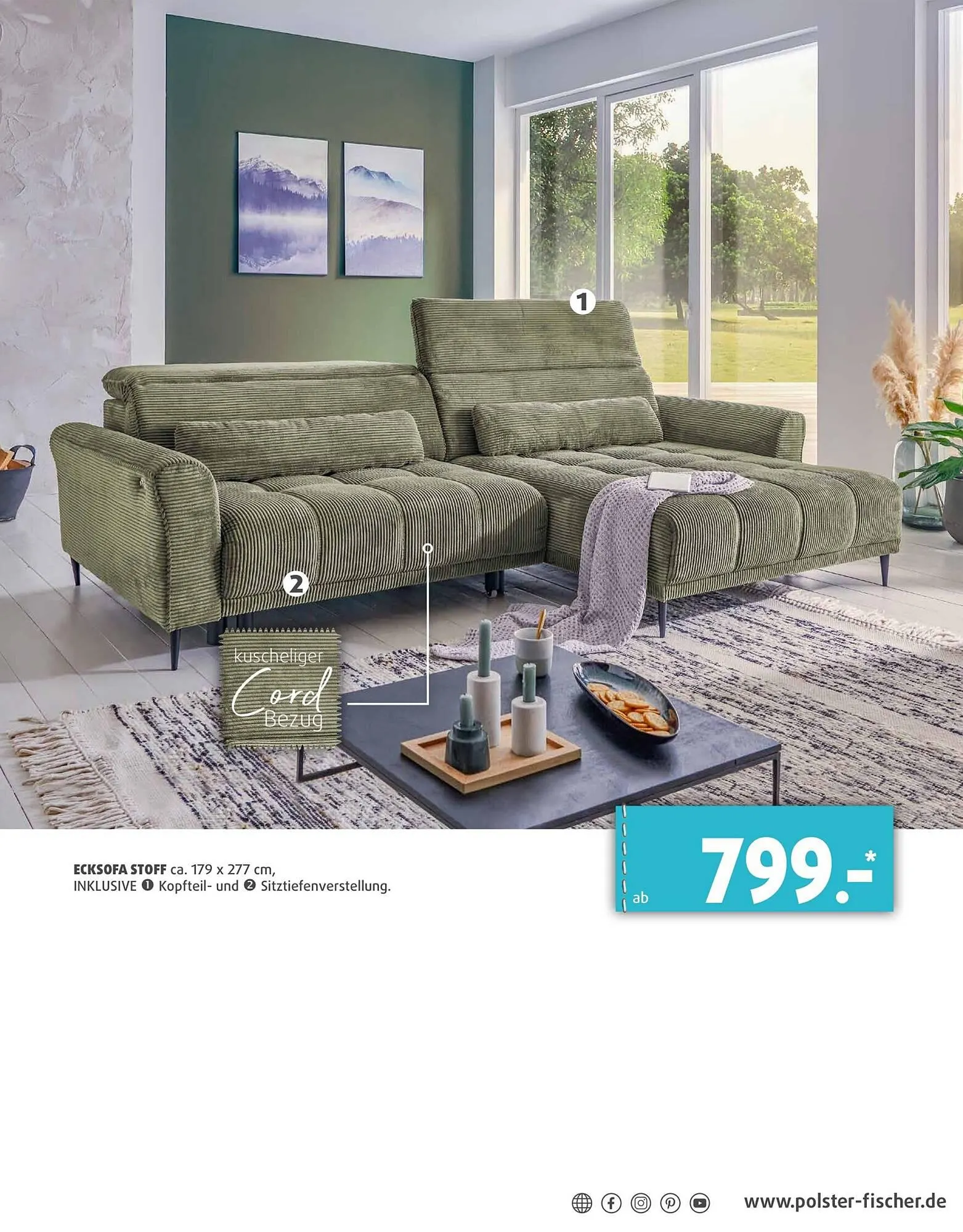 Polstermöbel Fischer Flugblatt von 15. Februar bis 17. März 2024 - Flugblätt seite 8