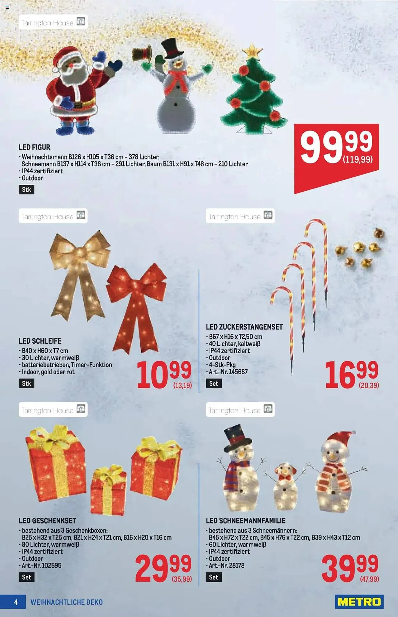 Metro Flugblatt von 16. Oktober bis 24. Dezember 2025 - Flugblätt seite  4