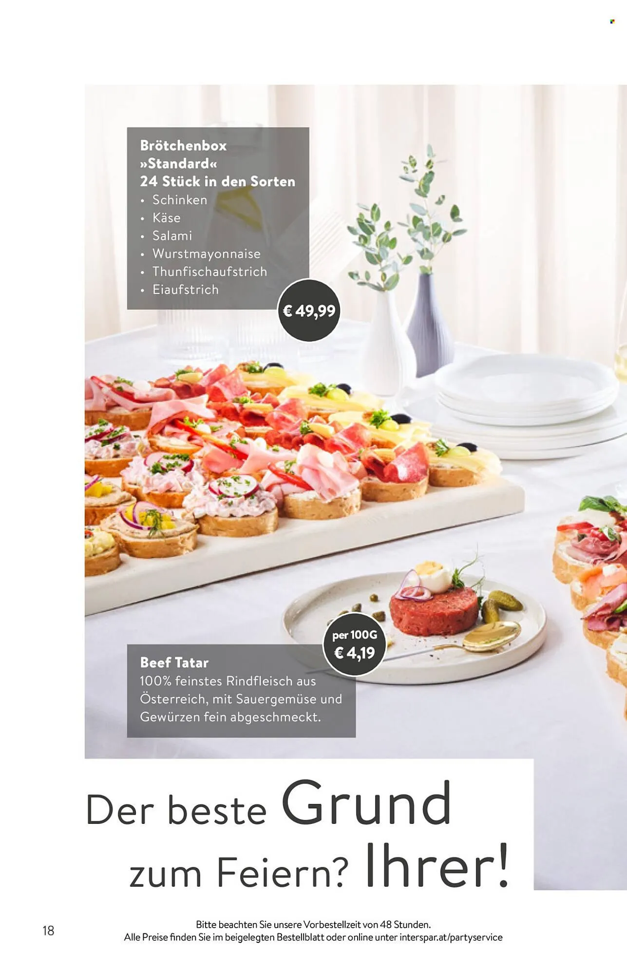 Interspar Flugblatt von 13. Oktober bis 3. Dezember 2025 - Flugblätt seite 18