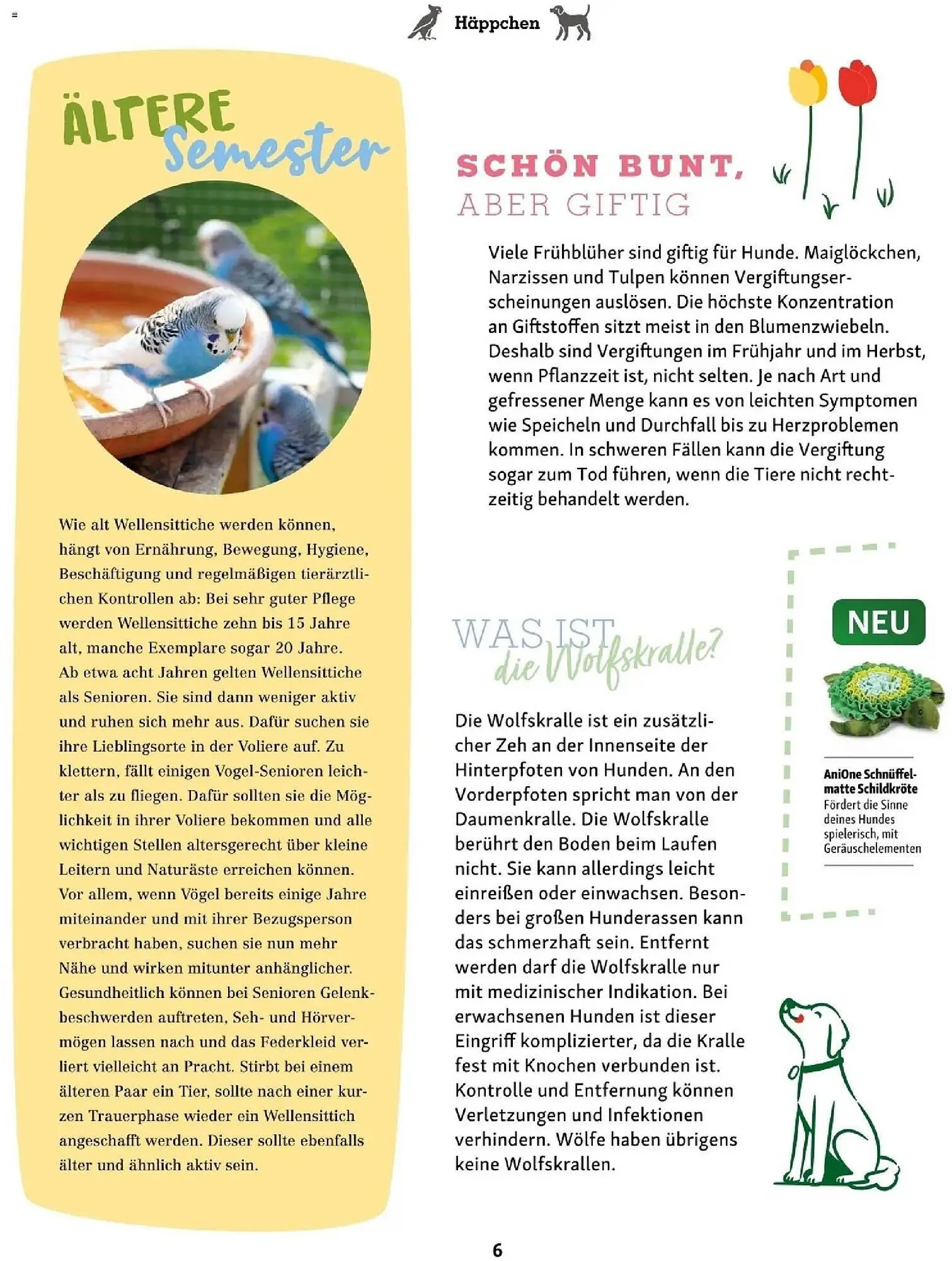 Fressnapf Flugblatt von 1. März bis 30. April 2026 - Flugblätt seite  6