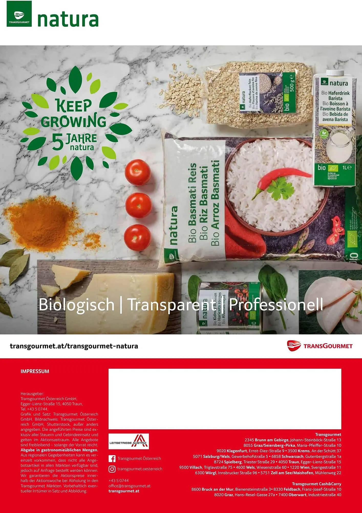 Transgourmet Flugblatt von 8. Juni bis 13. Juni 2026 - Flugblätt seite 36