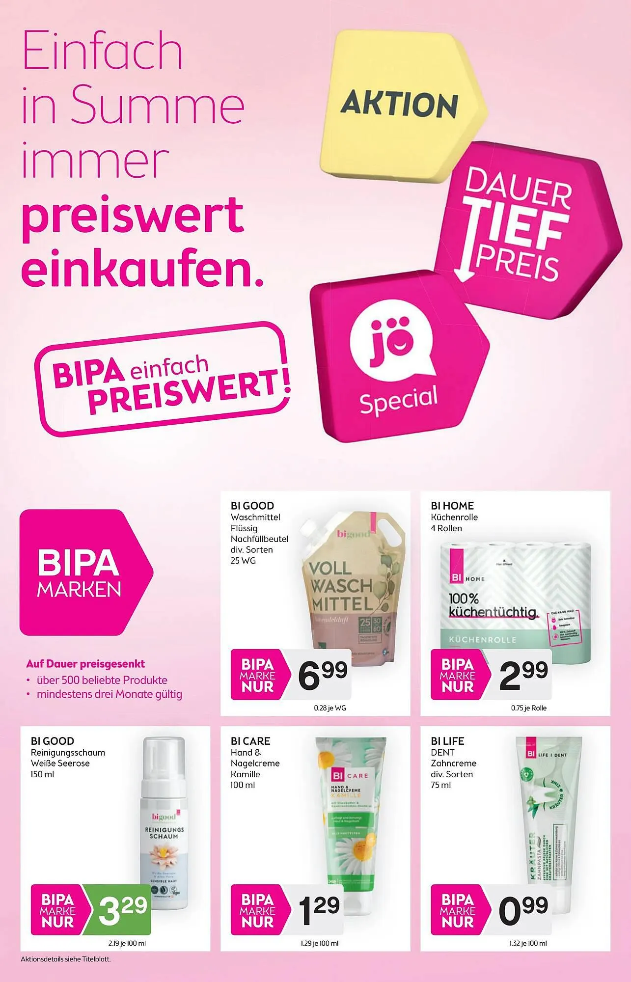 Bipa Flugblatt von 6. September bis 20. September 2023 - Flugblätt seite  2