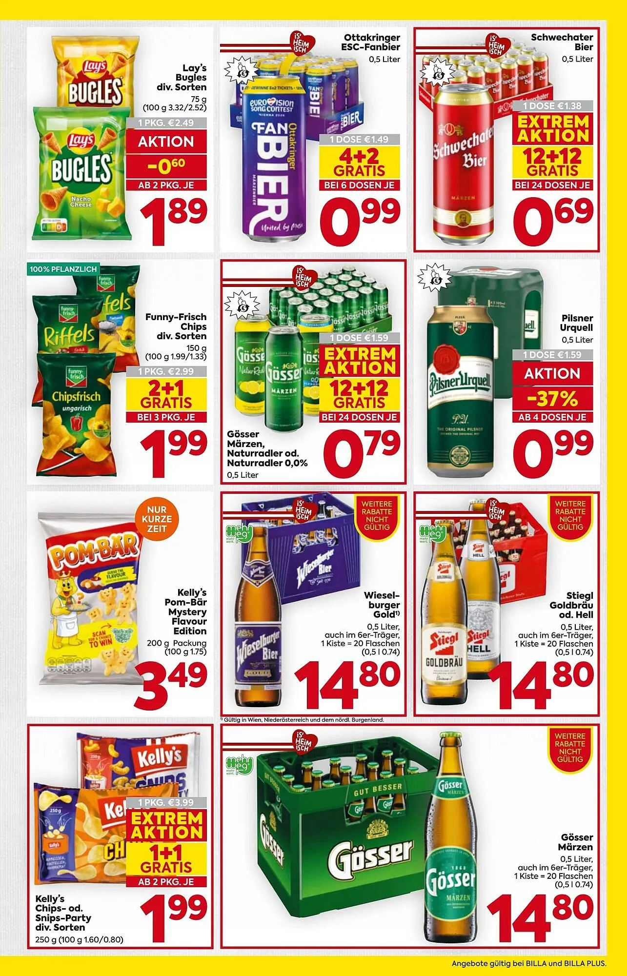 Billa Flugblatt von 7. April bis 15. April 2026 - Flugblätt seite 13