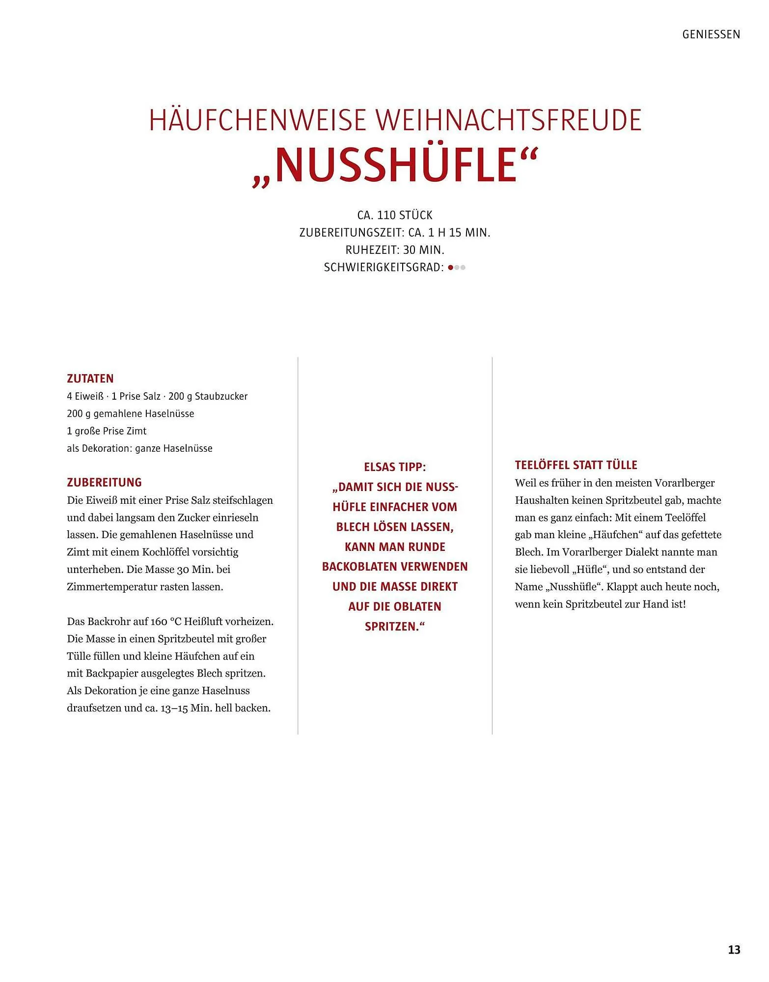 Sutterlüty Flugblatt von 19. November bis 9. Dezember 2024 - Flugblätt seite 13