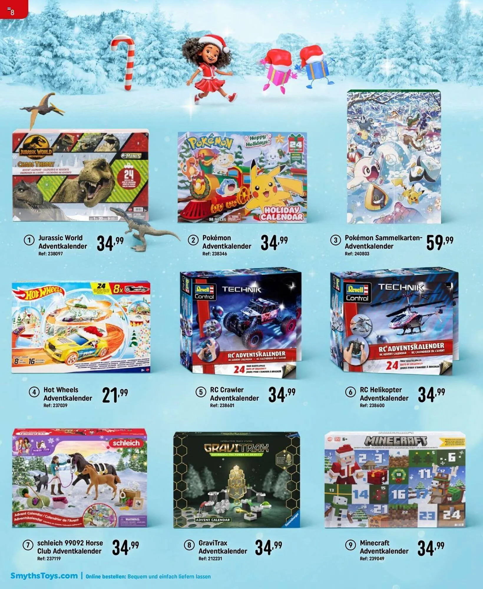Smyths Toys Flugblatt von 25. September bis 13. Dezember 2024 - Flugblätt seite  8