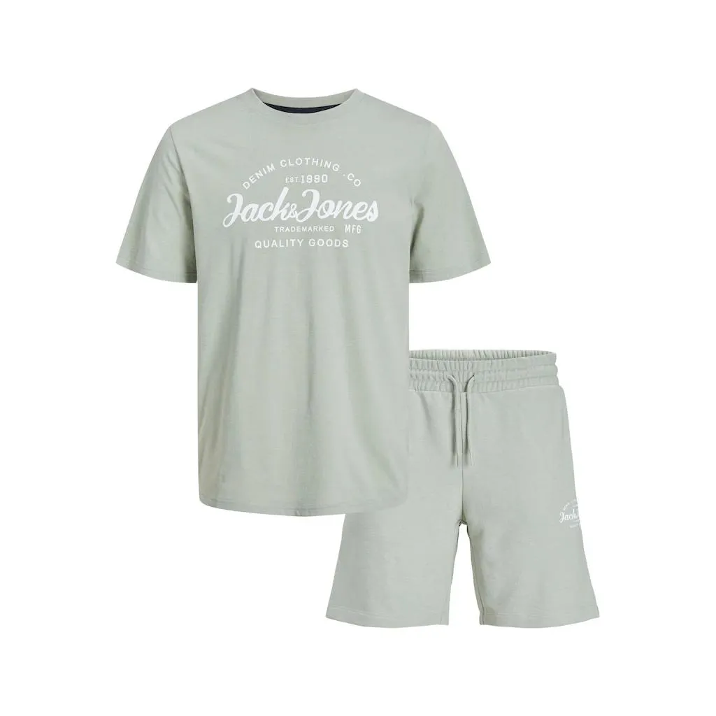Jack & Jones Junior T-Shirt »JJFOREST TEE SS CREW SET PACK MP JNR«, (Set, 2 tlg.)