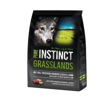 PURE INSTINCT Grasslands Adult 4kg mit Huhn und Lamm