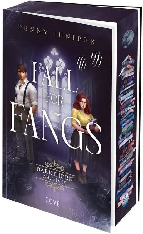 Fall for Fangs (Darkthorn Archives 2) Spicy Fantasy RomCom im Schottland der 1920er Jahre | Limitierte Auflage mit Farbschnitt