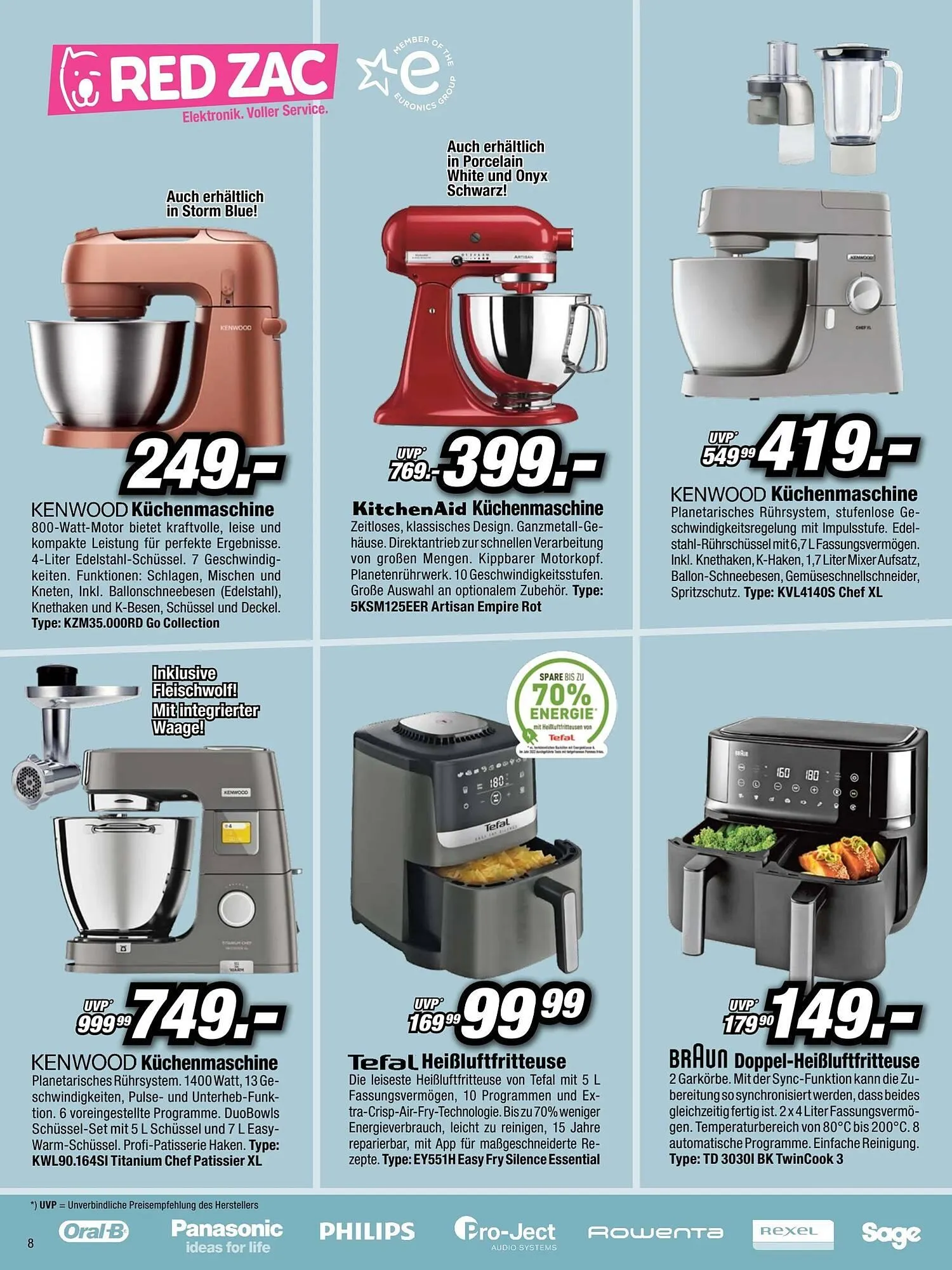 Red Zac Flugblatt von 26. Dezember bis 14. Jänner 2026 - Flugblätt seite  8