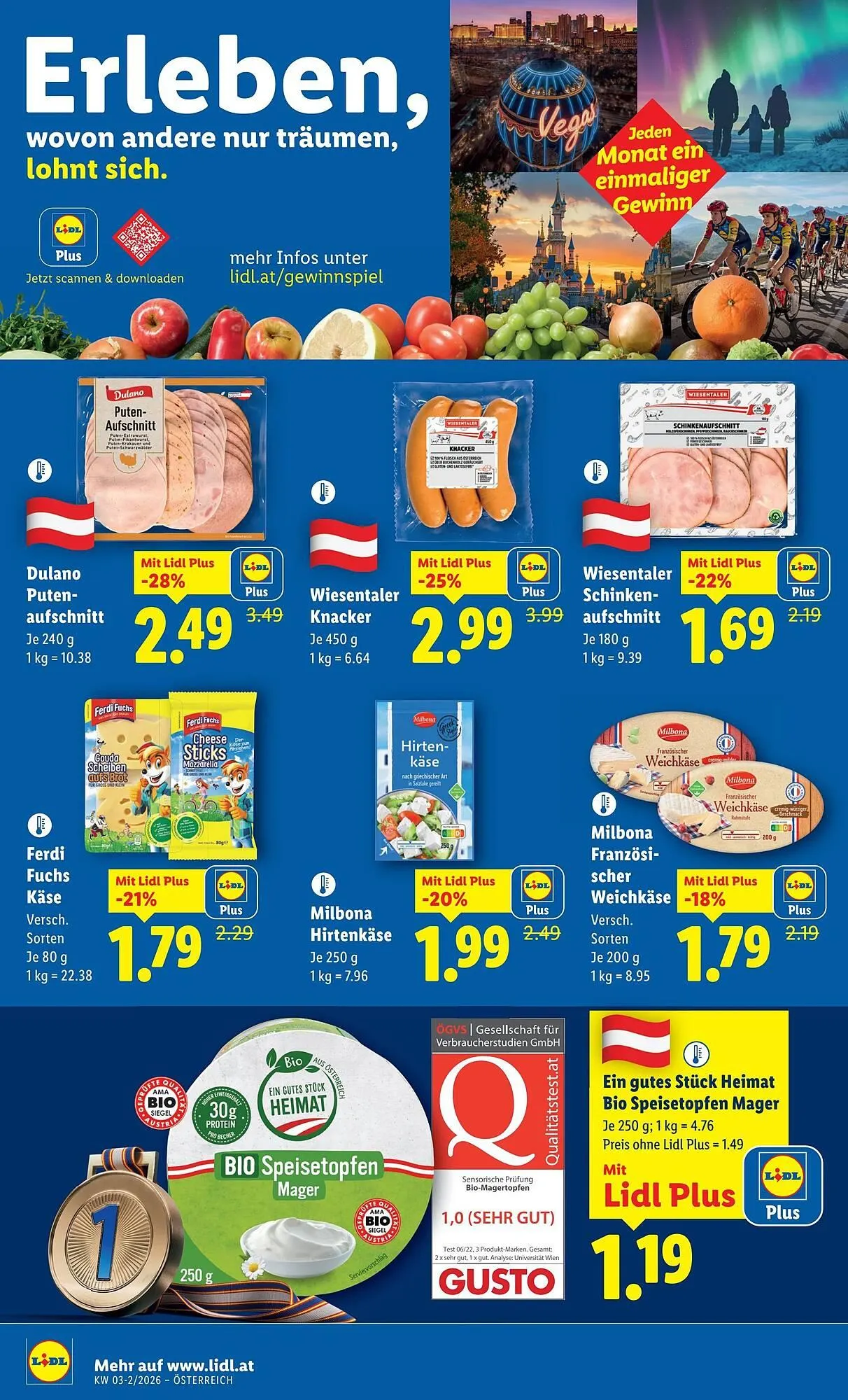 Lidl Flugblatt von 15. Jänner bis 22. Jänner 2026 - Flugblätt seite  14
