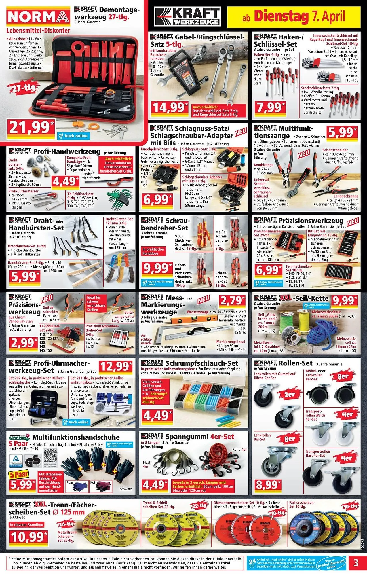 Norma Prospekt von 7. April bis 12. April 2026 - Flugblätt seite  3