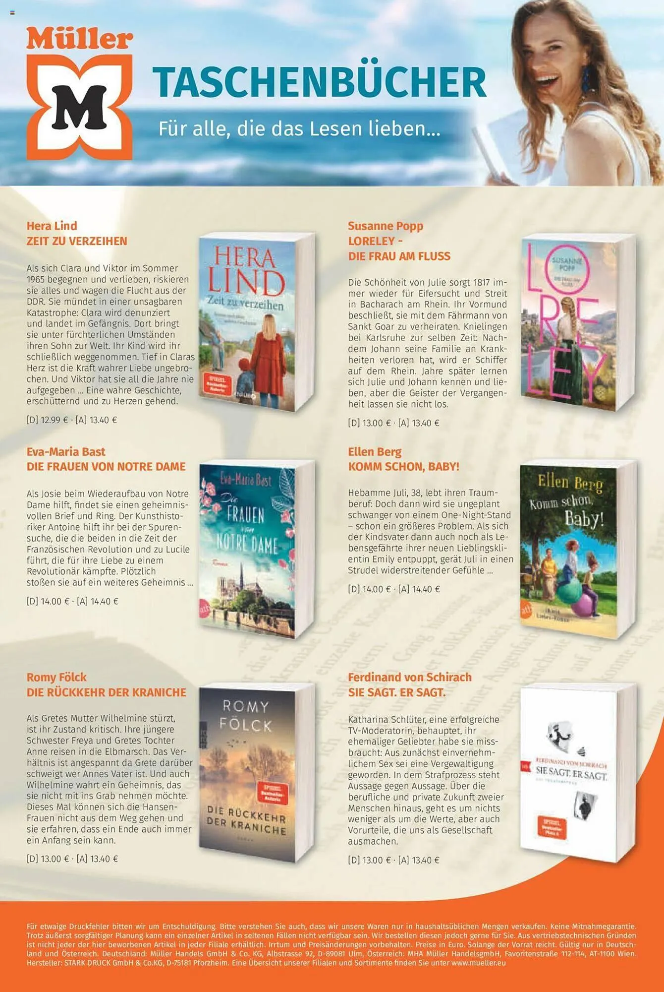 Müller Flugblatt von 1. Juli bis 19. August 2024 - Flugblätt seite 6