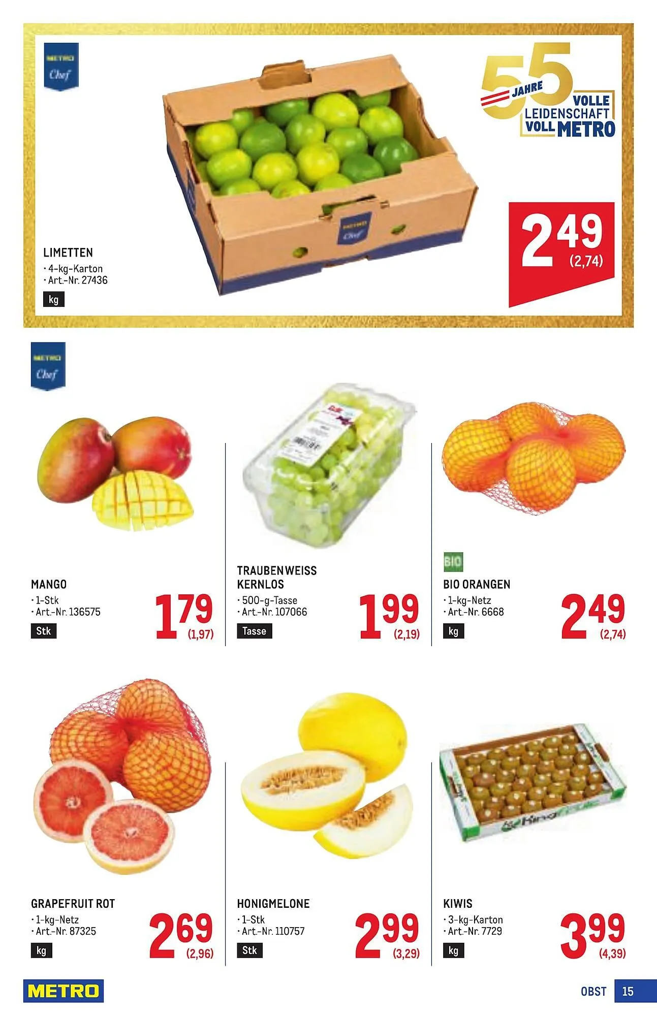 Metro Flugblatt von 16. April bis 29. April 2026 - Flugblätt seite  15