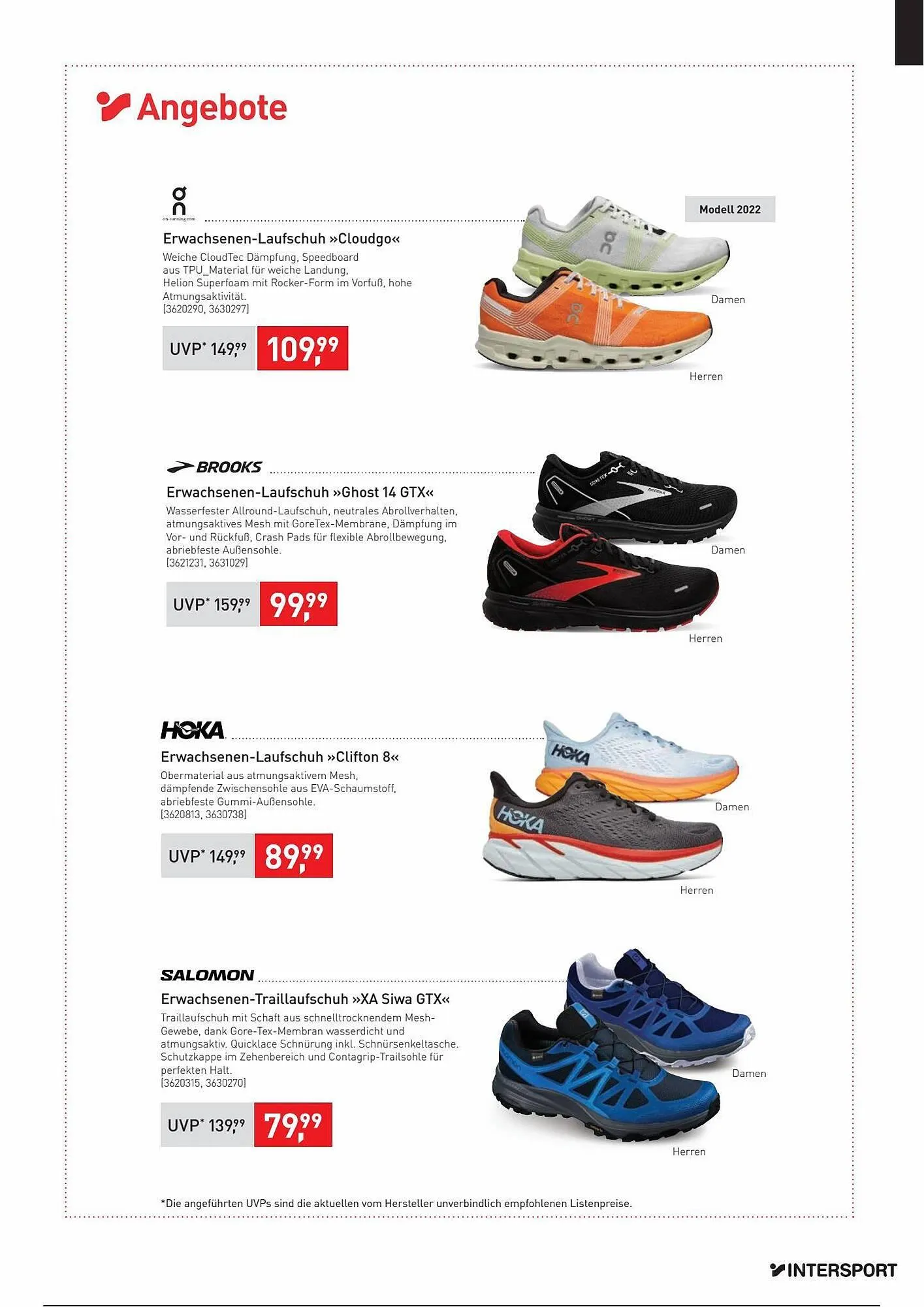 Intersport Flugblatt von 3. April bis 31. Dezember 2023 - Flugblätt seite 3