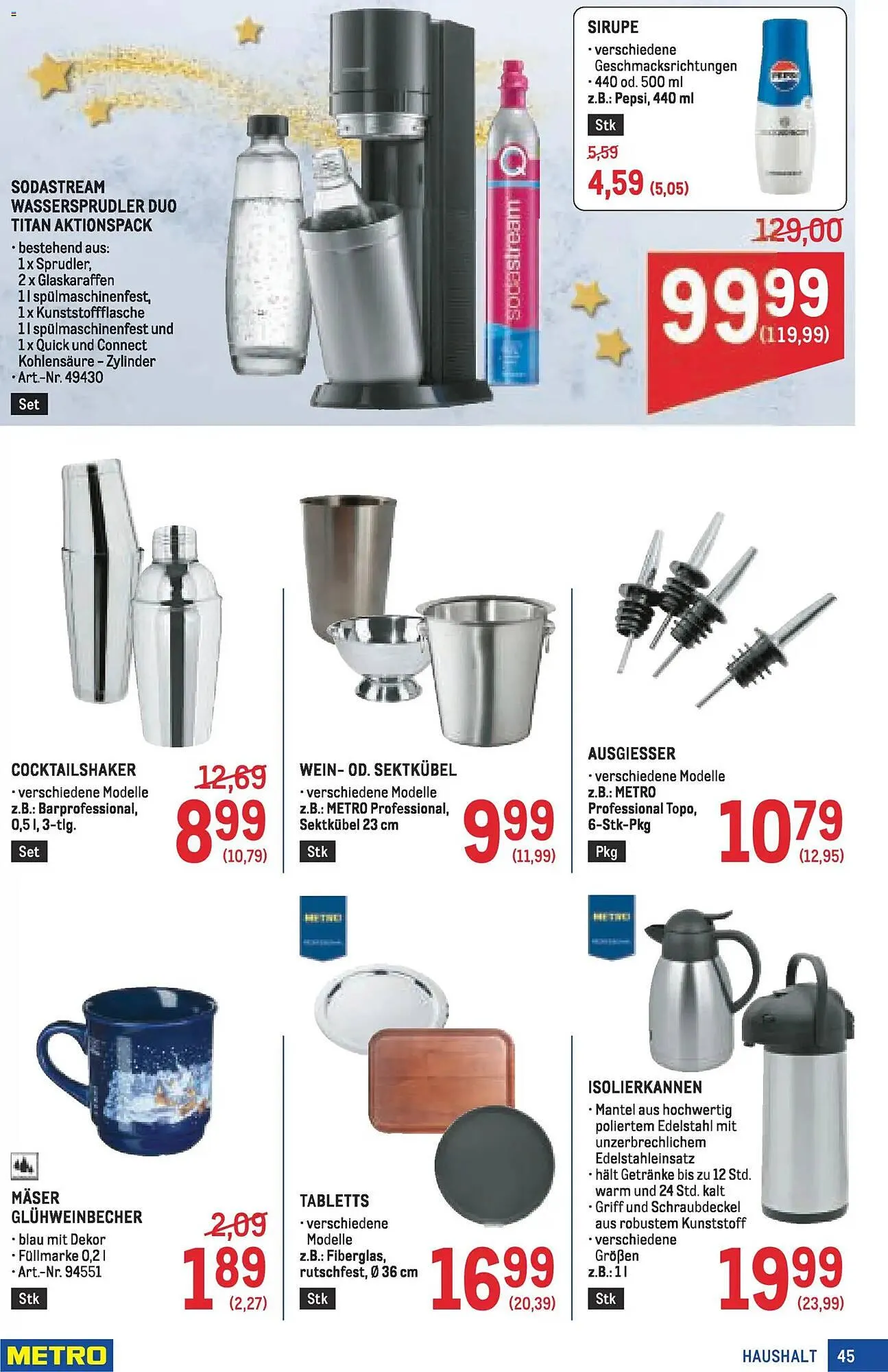 Metro Flugblatt von 13. November bis 26. November 2025 - Flugblätt seite  45