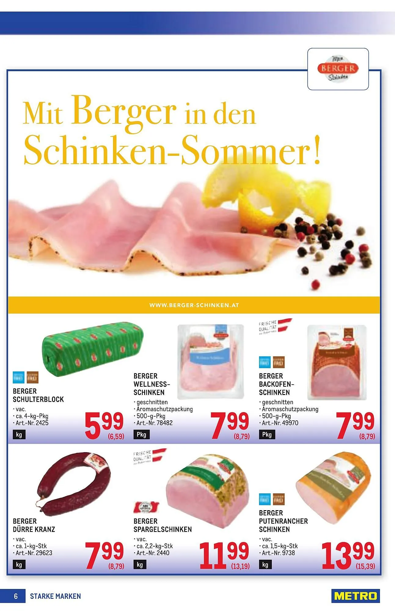 Metro Flugblatt von 16. April bis 29. April 2026 - Flugblätt seite  6