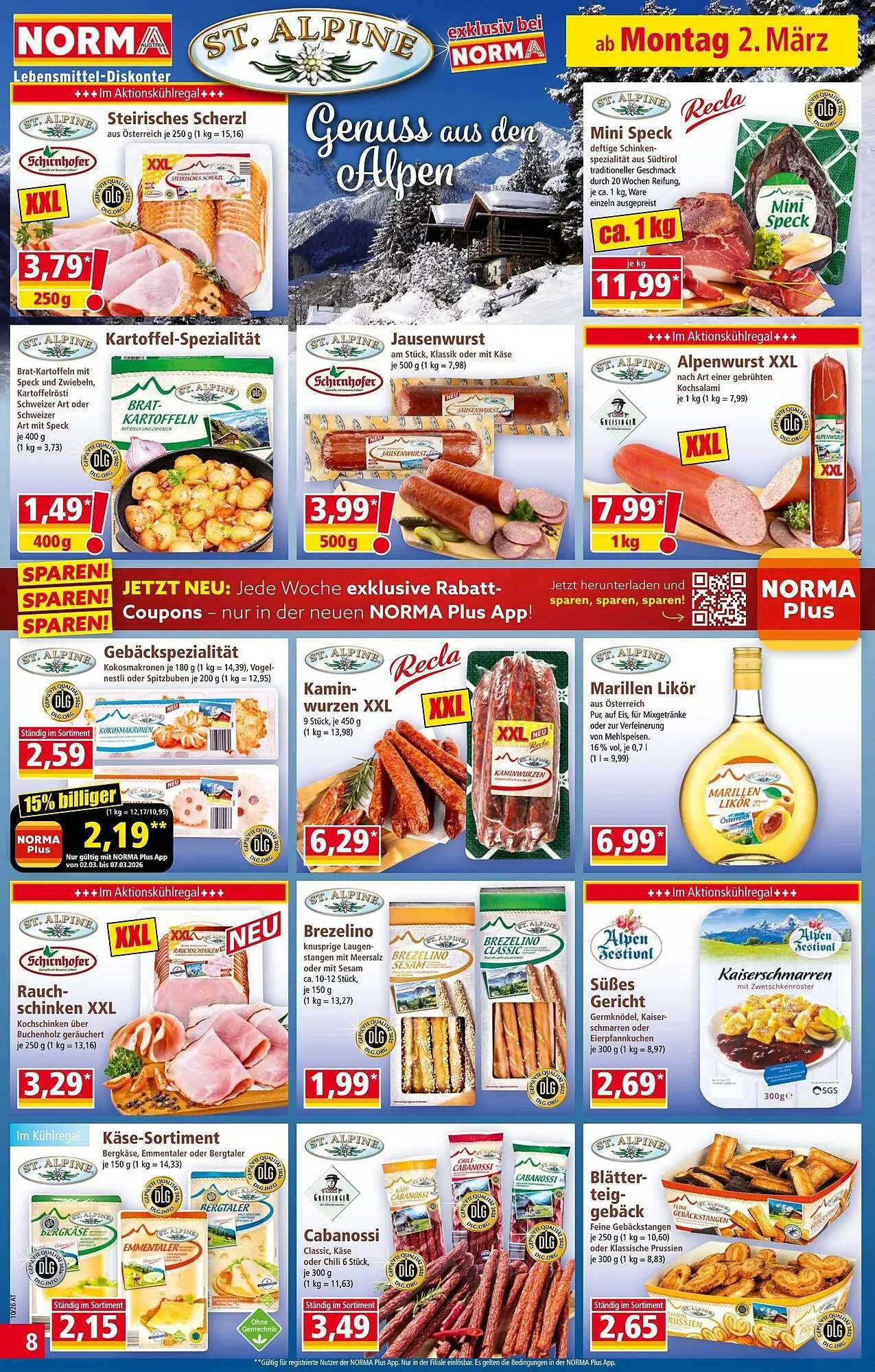 Norma Prospekt von 2. März bis 8. März 2026 - Flugblätt seite 8