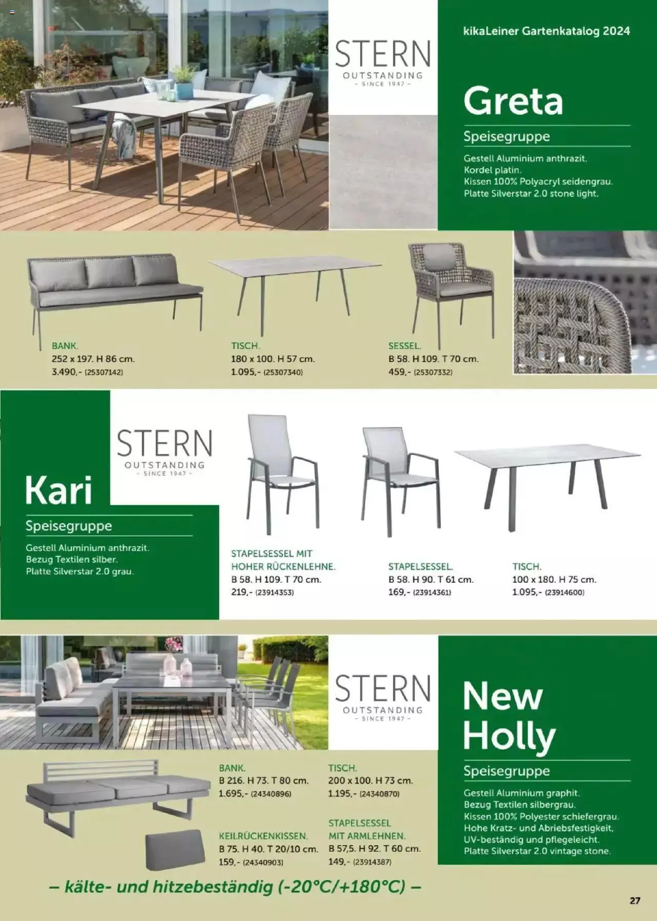 Leiner Garten Katalog 2024 von 4. März bis 30. September 2024 - Flugblätt seite  27