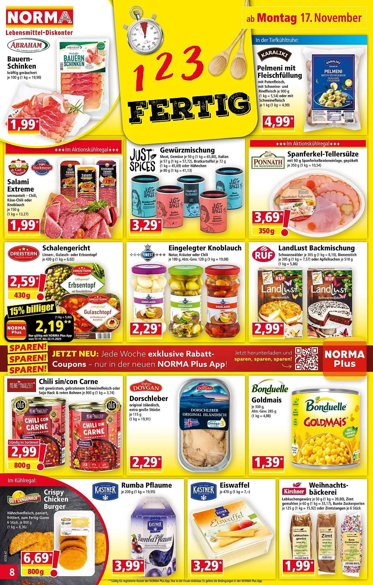 Norma Prospekt von 17. November bis 23. November 2025 - Flugblätt seite  8