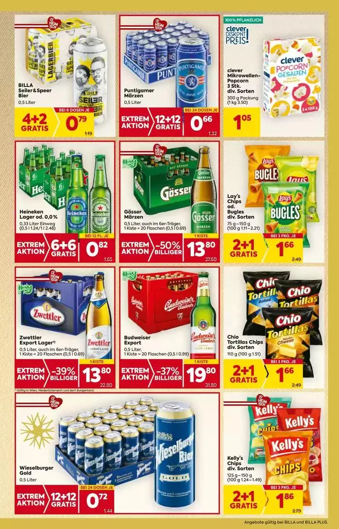 BILLA PLUS Flugblatt von 28. November bis 12. Dezember 2024 - Flugblätt seite 13
