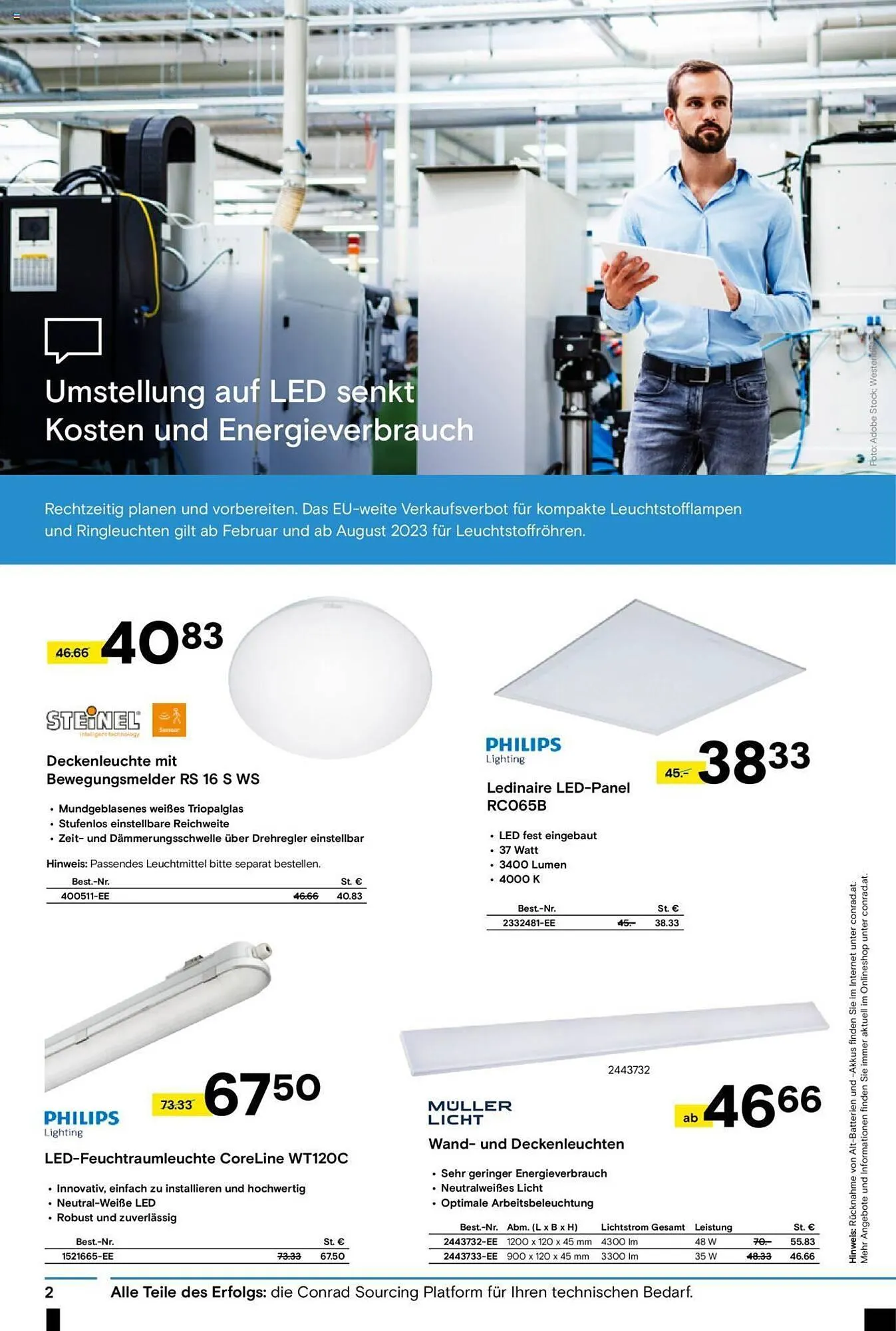 Conrad Flugblatt von 24. Jänner bis 23. Dezember 2023 - Flugblätt seite  2