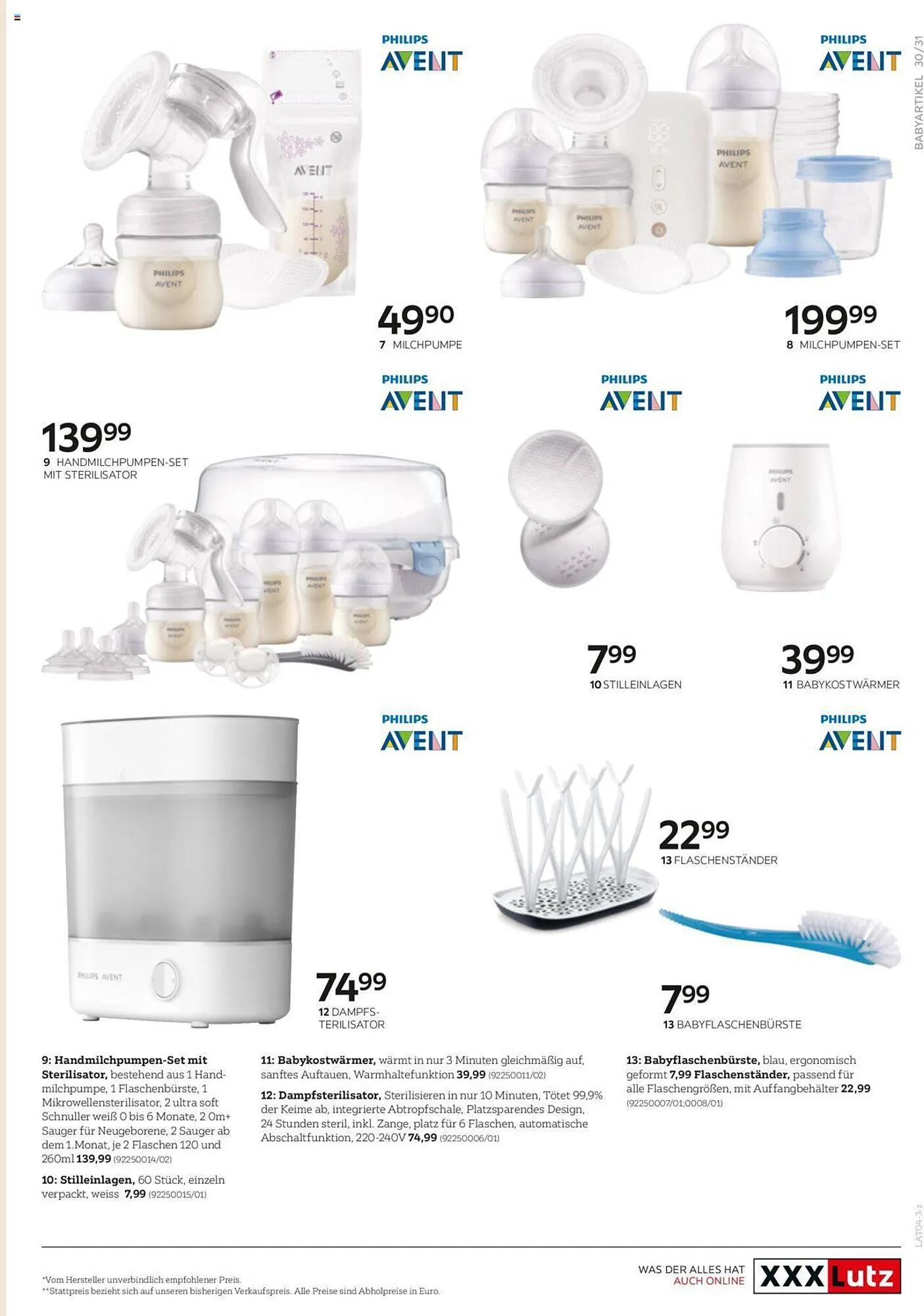 XXXLutz Flugblatt von 18. April bis 31. Dezember 2023 - Flugblätt seite 31
