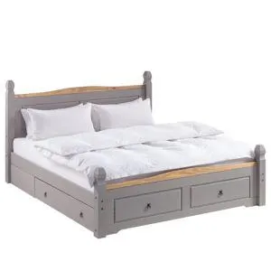 Massivholzbett Finca Rustica