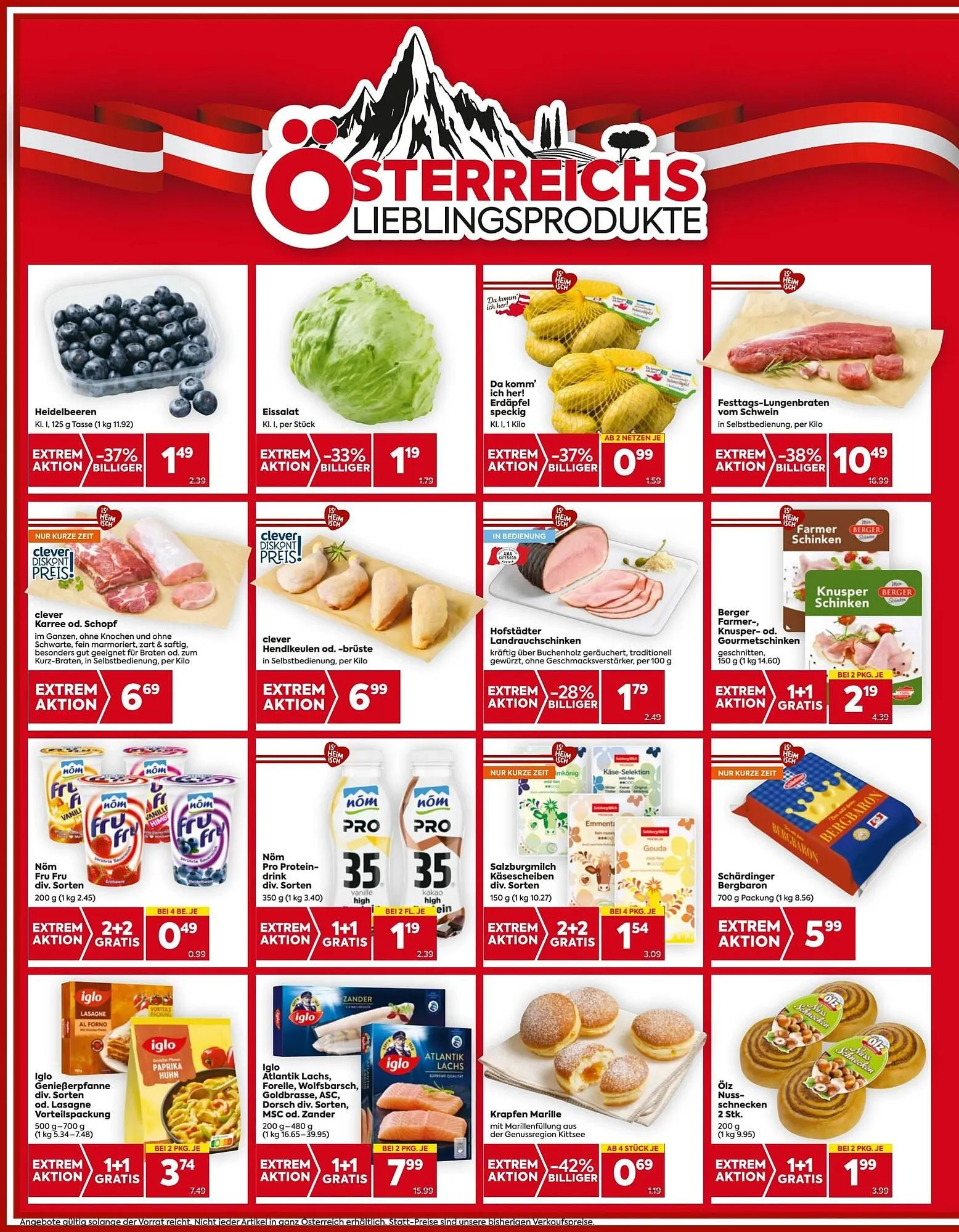 Billa Flugblatt von 23. Oktober bis 29. Oktober 2025 - Flugblätt seite  4