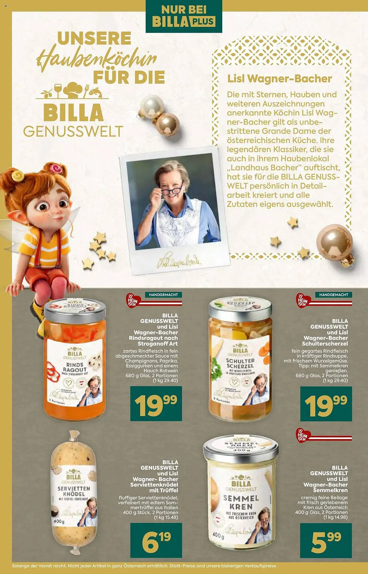 Billa Flugblatt von 13. November bis 31. Dezember 2025 - Flugblätt seite  12