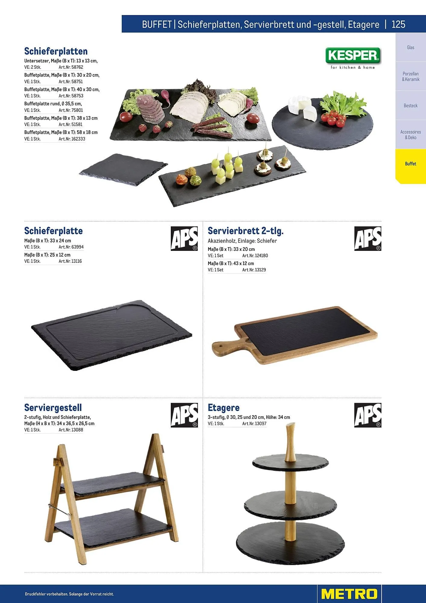 Metro Flugblatt von 25. März bis 31. Dezember 2026 - Flugblätt seite  125