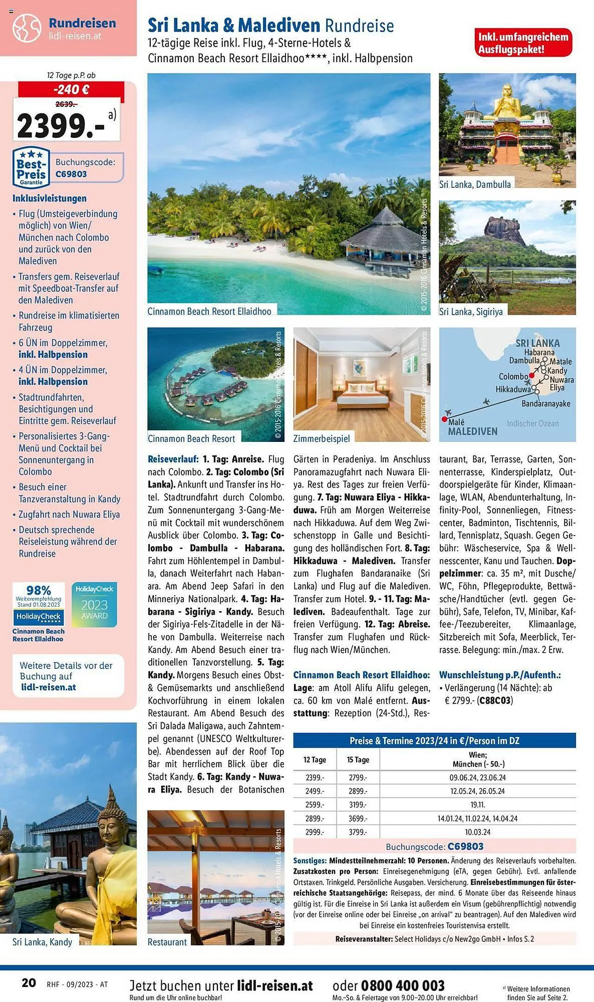 Lidl Flugblatt von 30. August bis 30. September 2023 - Flugblätt seite  20