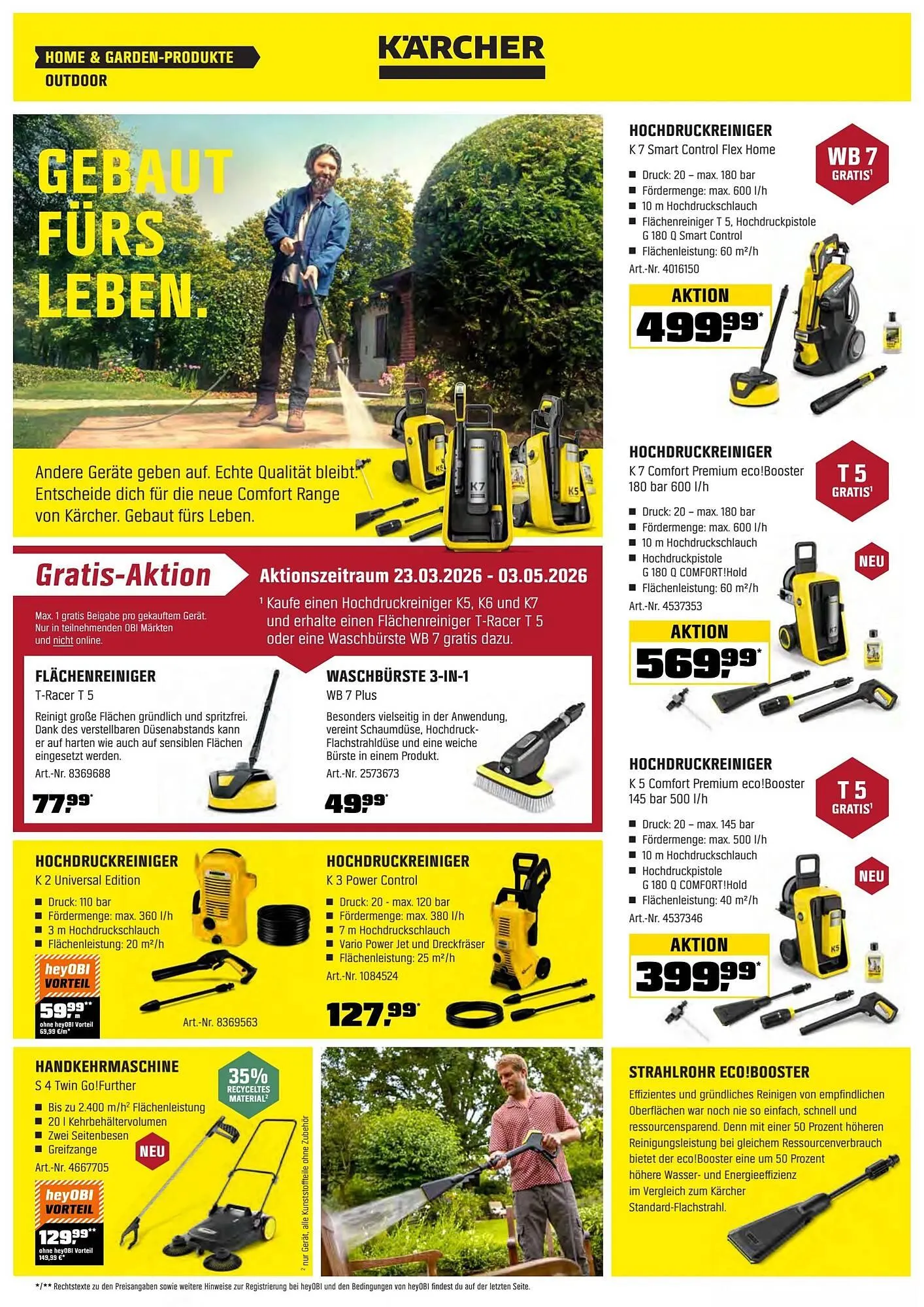 OBI Flugblatt von 1. April bis 30. April 2026 - Flugblätt seite  10