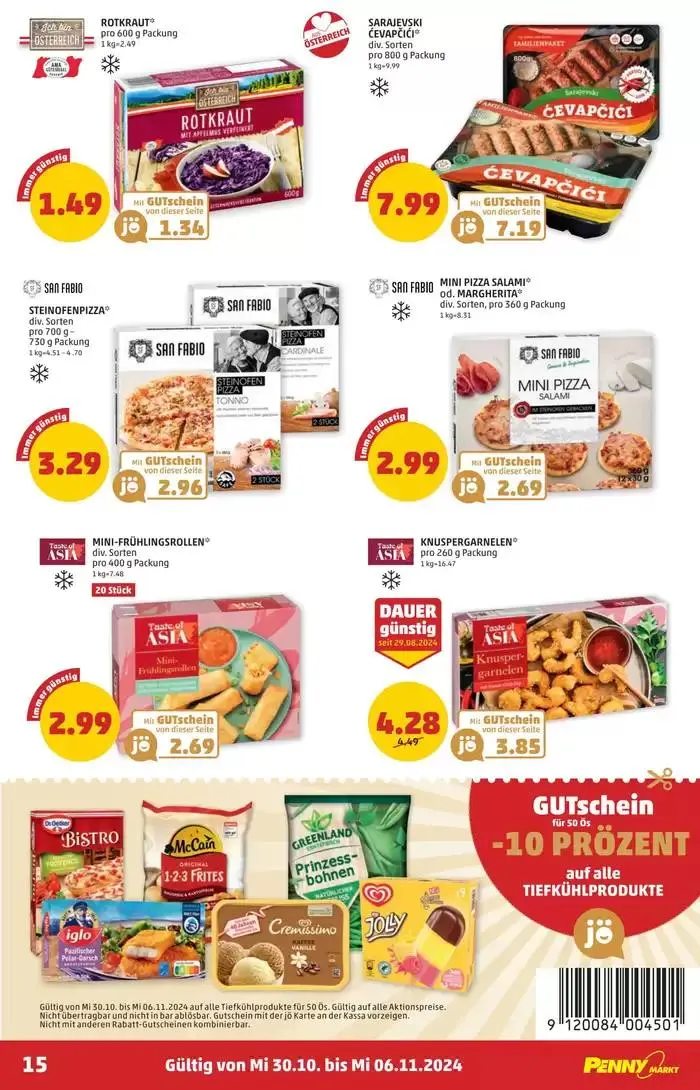 Tolle Rabatte auf ausgewählte Produkte von 25. Oktober bis 8. November 2024 - Flugblätt seite 6