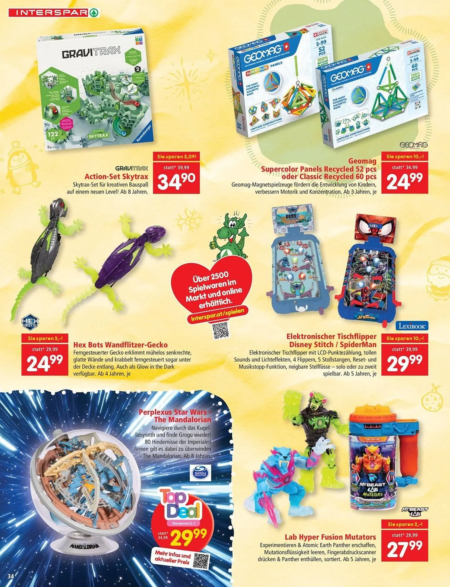 Interspar Flugblatt von 22. Oktober bis 15. Dezember 2025 - Flugblätt seite  34