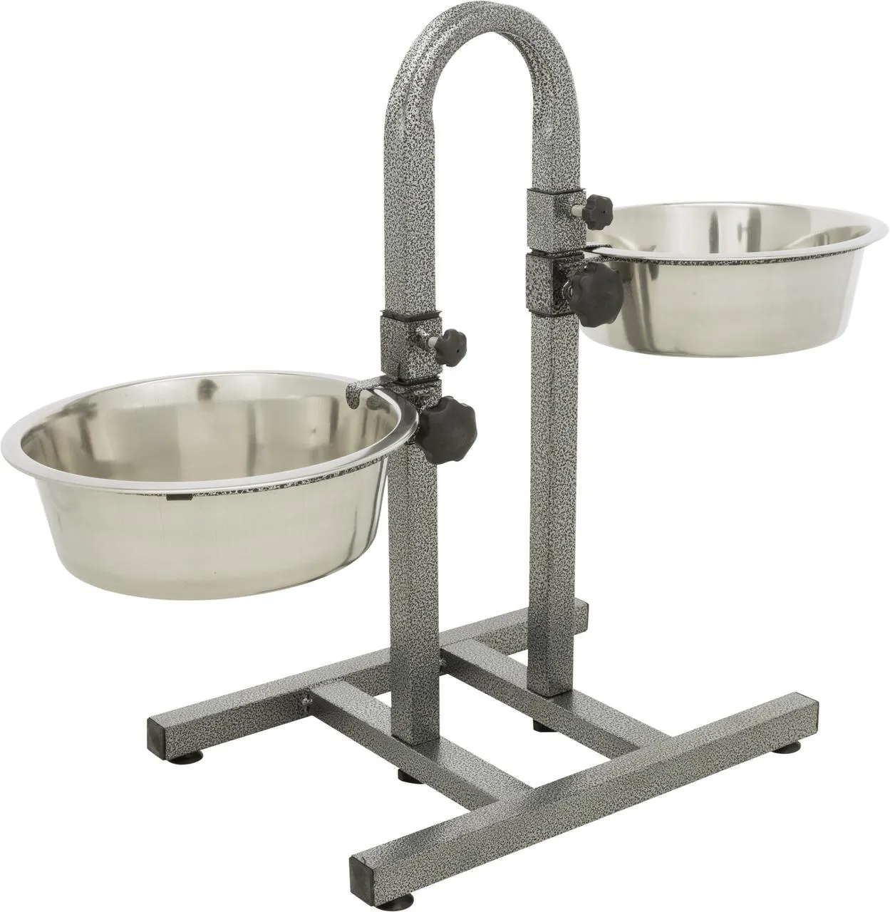 Trixie Hundebar Metall/Edelstahl Hunde Zubehör 2 x 2,8 l