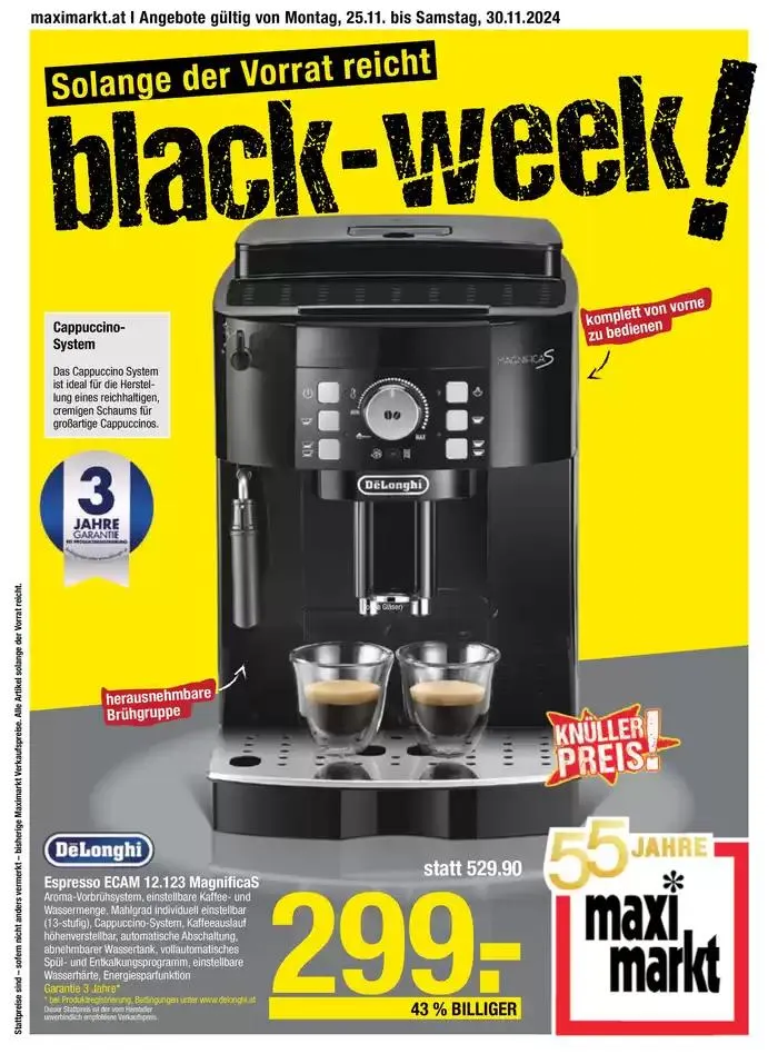 Aktuelle Schnäppchen und Angebote von 22. November bis 6. Dezember 2024 - Flugblätt seite 1