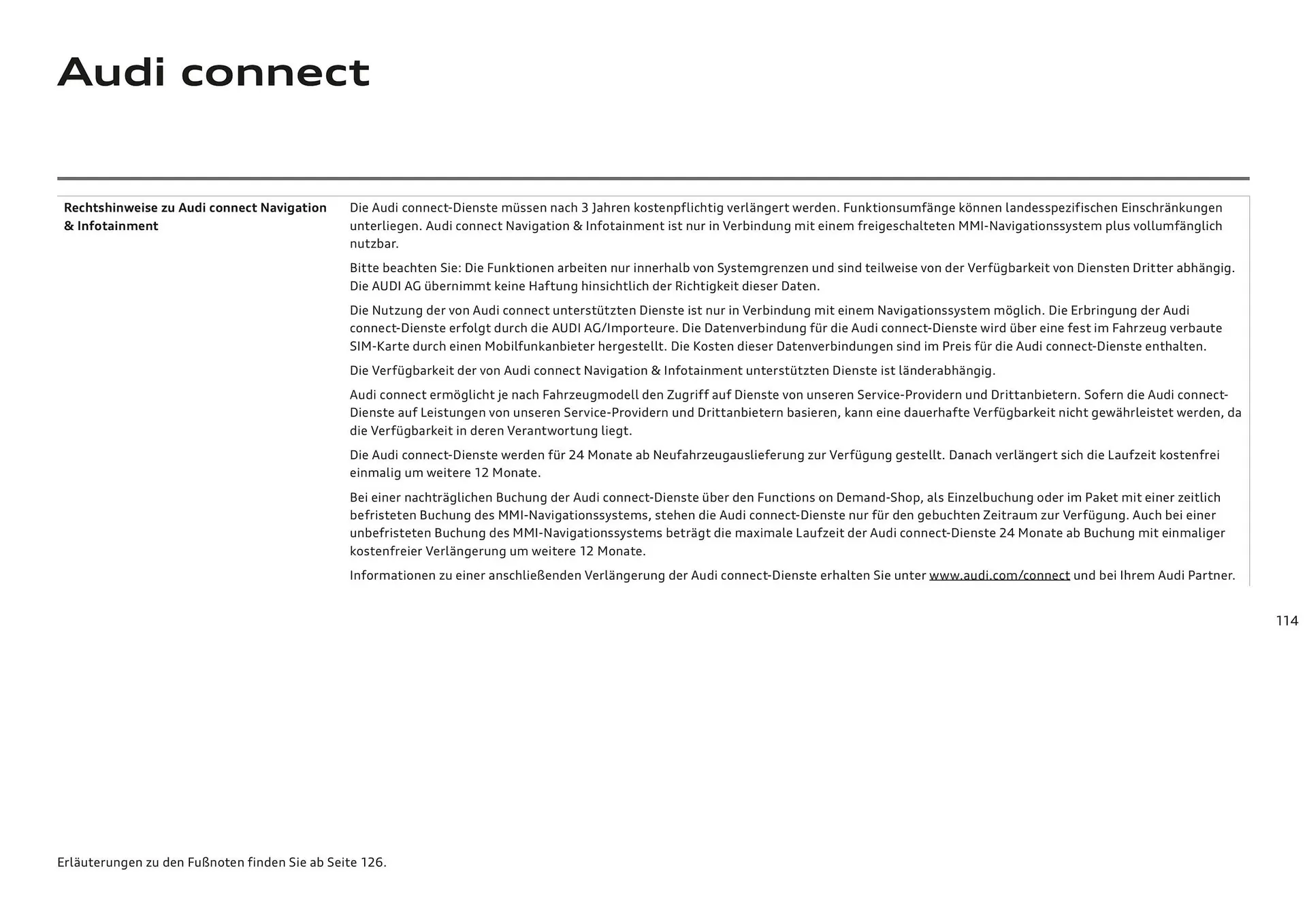 Audi Flugblatt von 20. November bis 22. Juli 2026 - Flugblätt seite  114