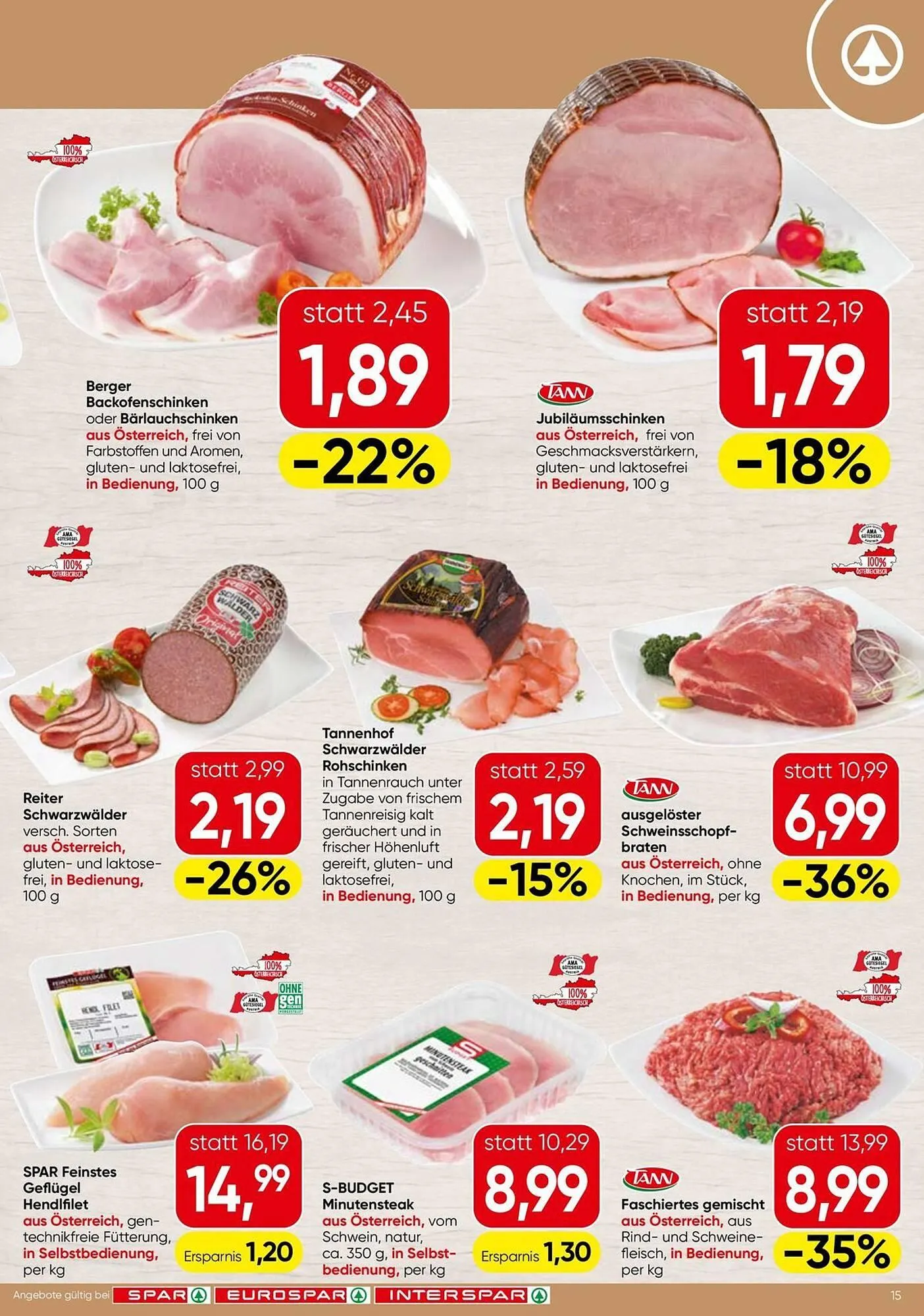Eurospar Flugblatt von 12. Februar bis 25. Februar 2026 - Flugblätt seite  15