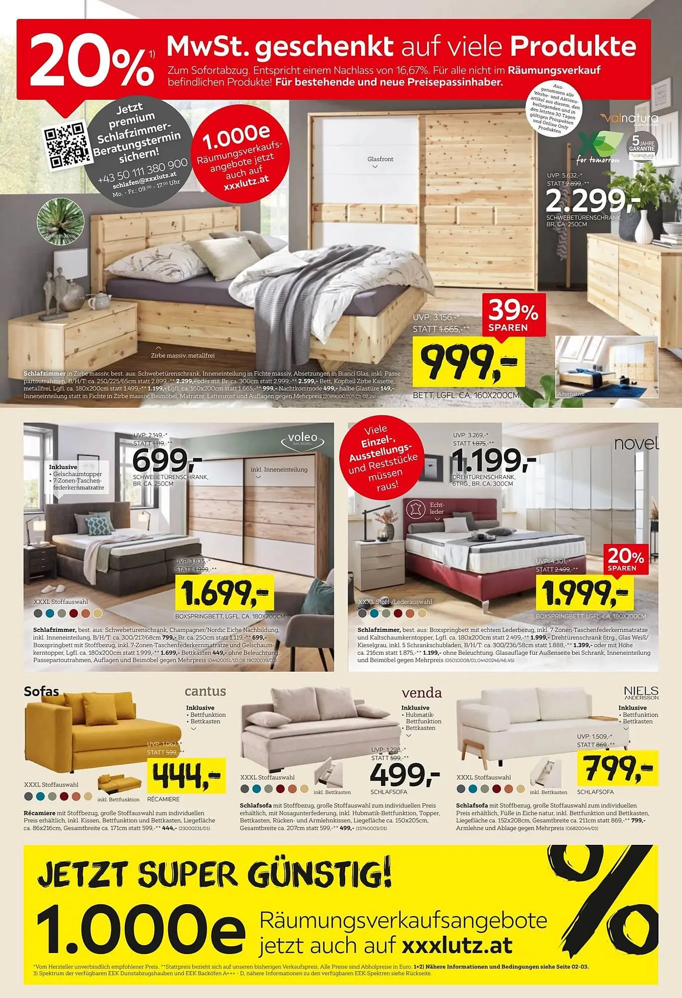 XXXLutz Prospekt von 22. Dezember bis 6. Jänner 2026 - Flugblätt seite  6