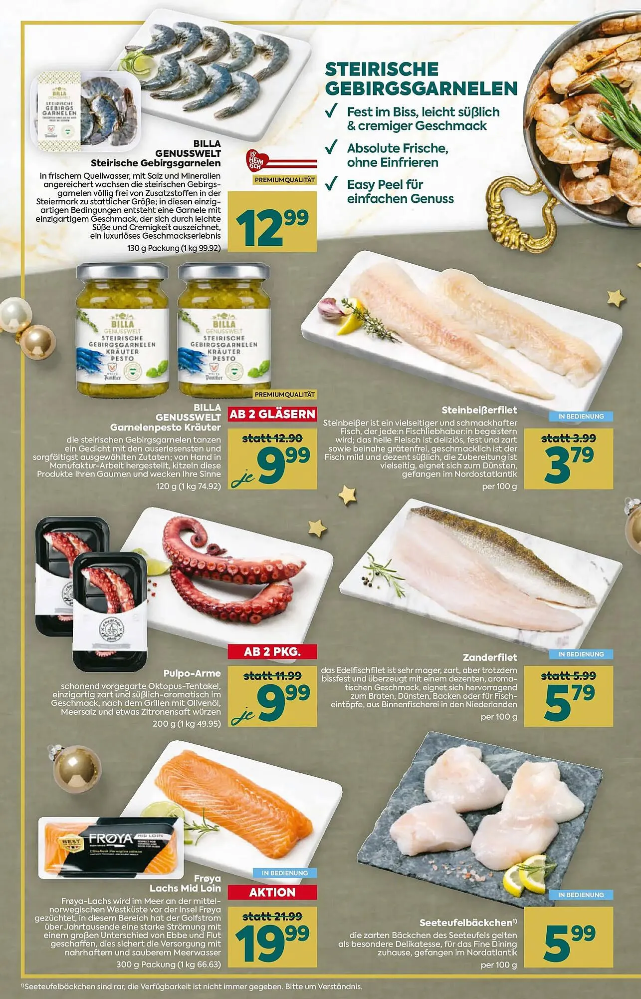 Billa Flugblatt von 27. November bis 24. Dezember 2025 - Flugblätt seite  4