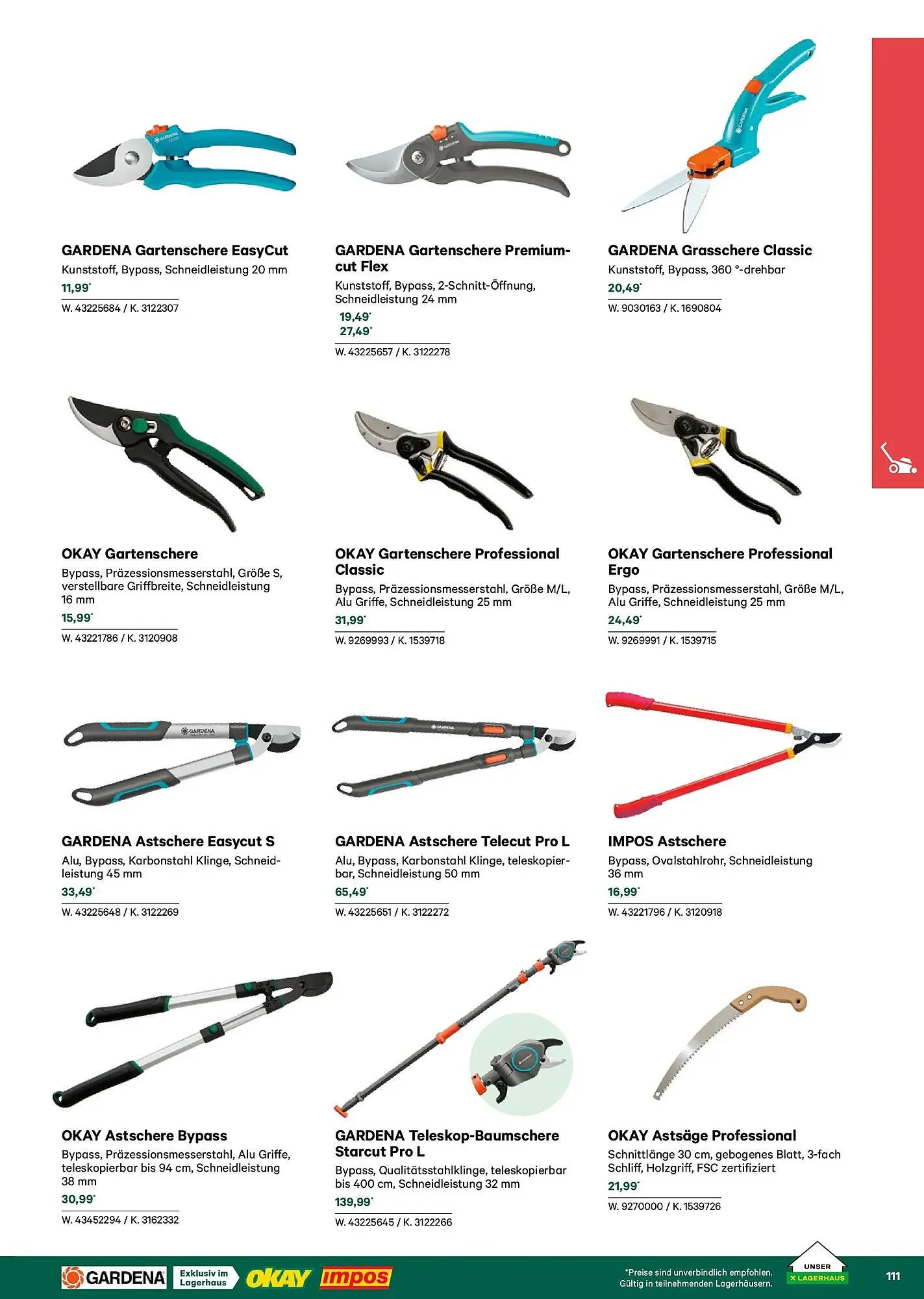 Lagerhaus Flugblatt von 22. Februar bis 31. Mai 2026 - Flugblätt seite  111