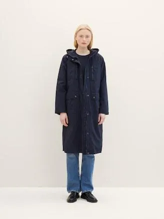 Parka mit recyceltem Polyamid