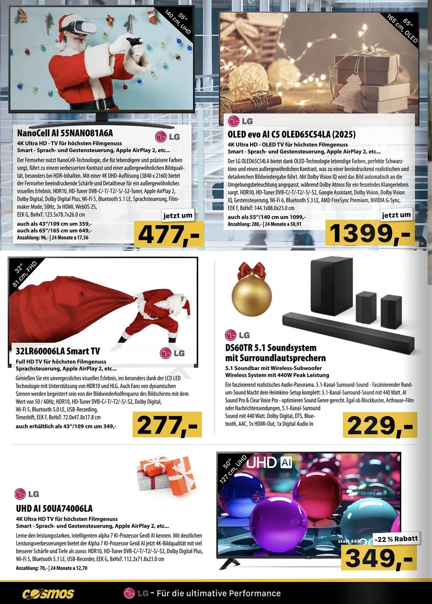 Cosmos Flugblatt von 23. Dezember bis 31. Dezember 2025 - Flugblätt seite  8