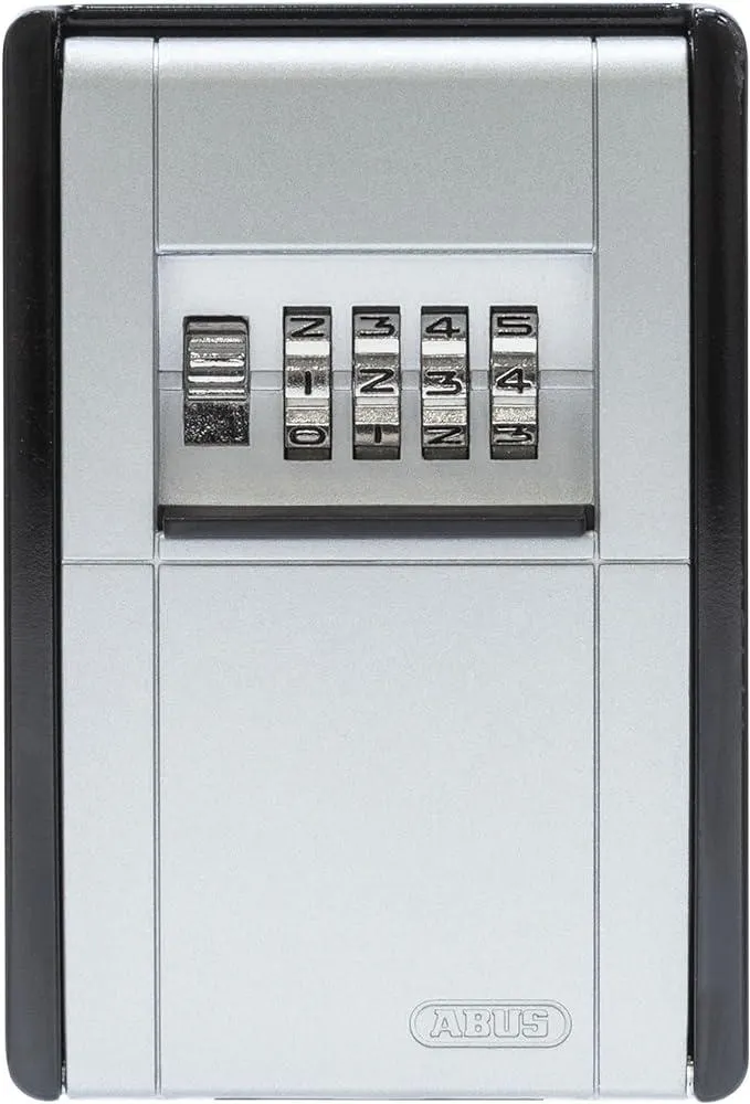 ABUS KeyGarage 787 - Schlüsselbox zur Wandmontage - für Schlüssel oder kleine Wertgegenstände - 46331 - Schwarz-Silber