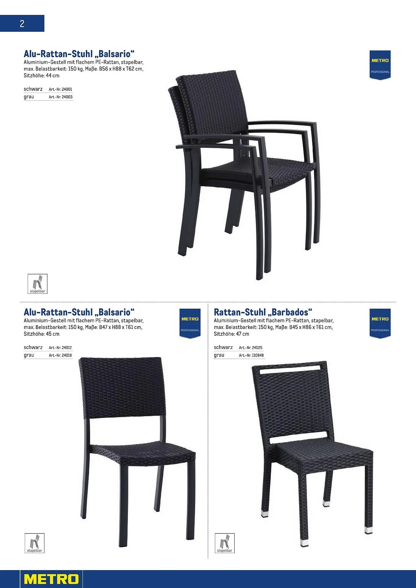 Metro Flugblatt von 25. März bis 31. Dezember 2026 - Flugblätt seite  2